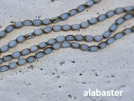 Glasperlen mit Goldrand - DIY, Schmuck, Handarbeit, Kreativ