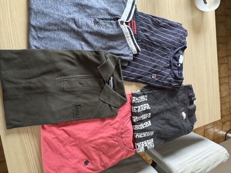 Lot de 5 T-shirts homme, marques , taille L kilyan 