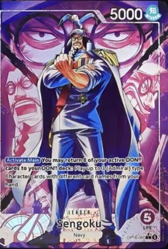 Bandai Sammelbilder & Trading cards: One Piece Card Sengoku Navy Leader 5000 – Neu (gemäss Beschreibung) aus Safenwil von chi_8cwc