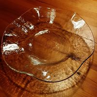 Glasschale aus Glasi Hergiswil