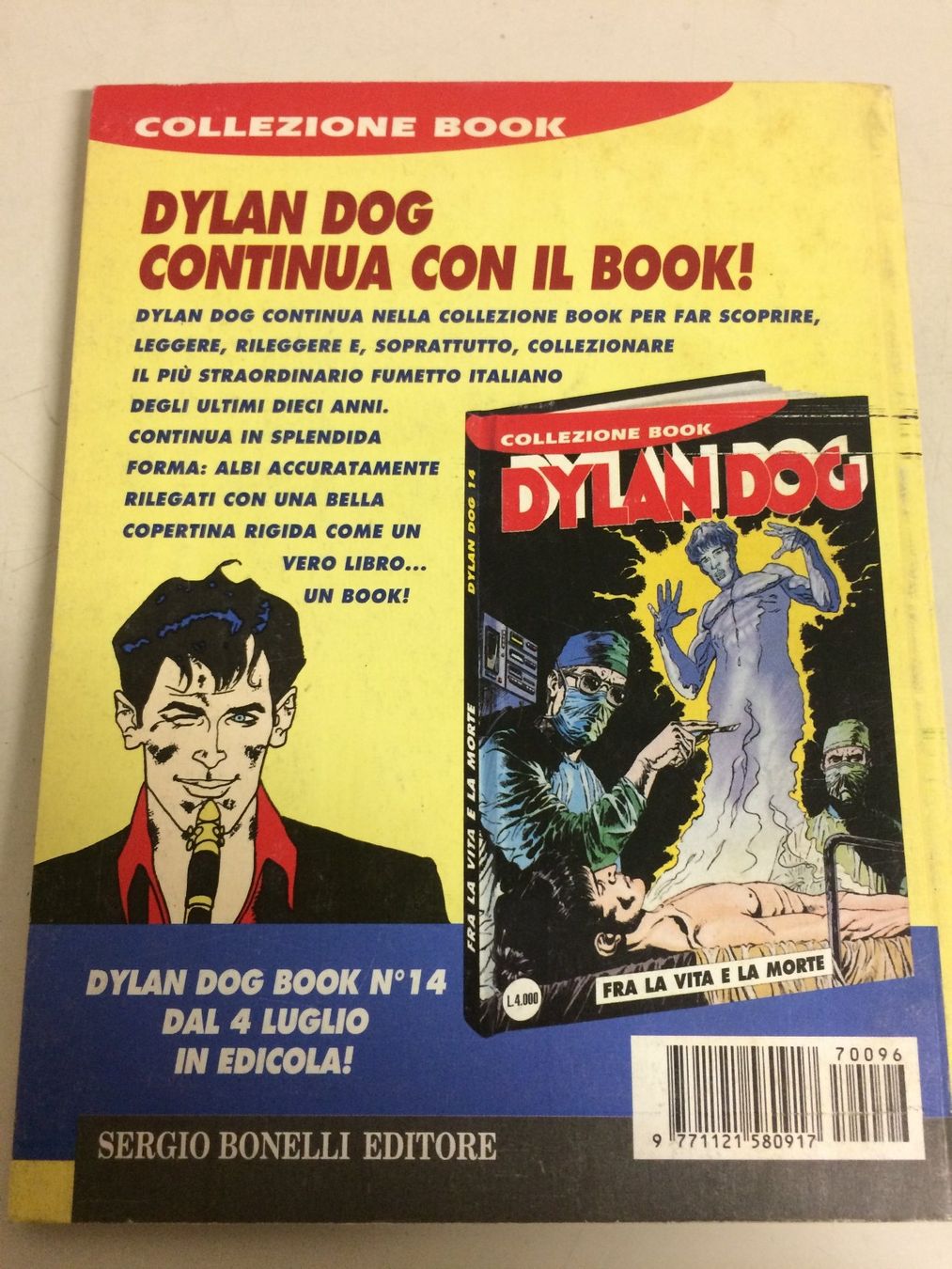 Fumetti: DYLAN DOG ristampa # 96 LA SFIDA Bonelli 1997 – Usato da Vezia venduto da Aquarius_Age 1