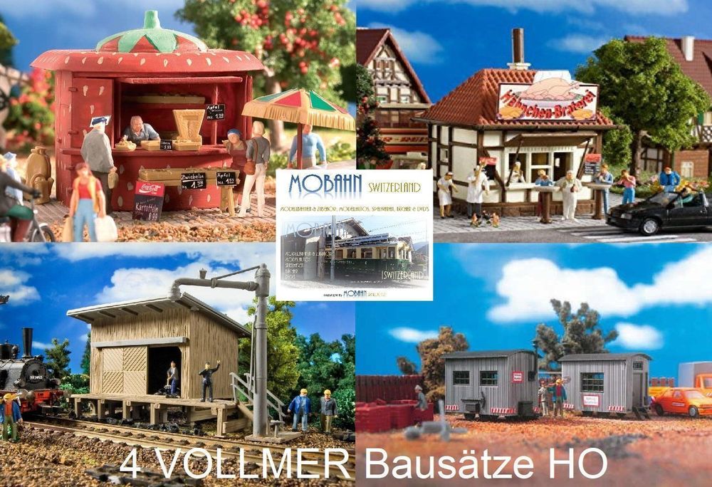 Vollmer 1/87 ho 5723/48 maquette usine silo a gravier, decor