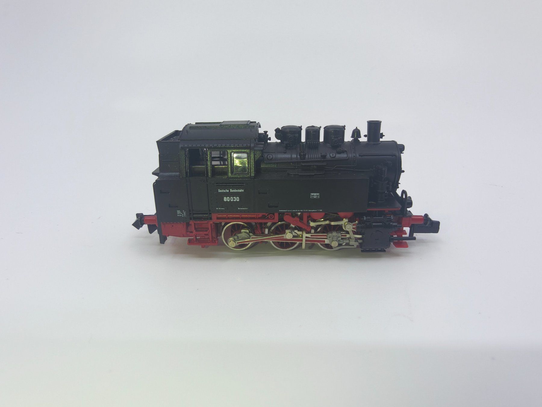 Fleischmann Modellini di ferrovie: Fleischmann	7026 Tenderlok, BR 80 030, Analog – Usato da Wangs venduto da mobacom 1