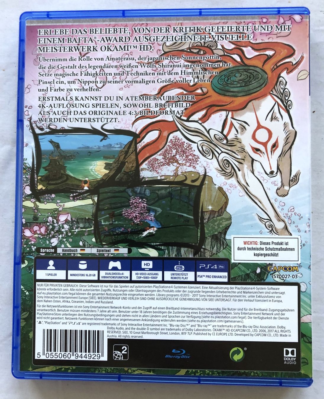 Giochi: PS4 -  OKAMI HD – Usato da Schaffhausen venduto da durruti 2