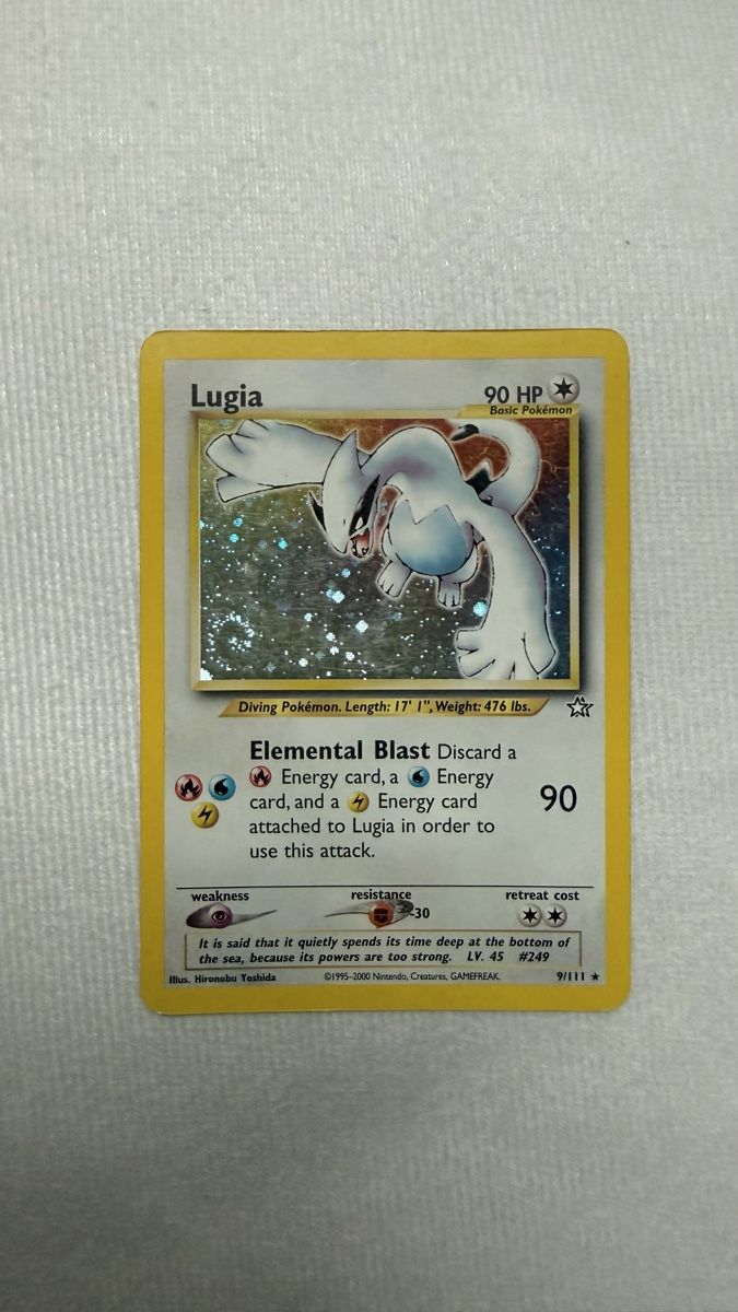 Giochi: Lugia, Neo Genesis #9/111, Pokémon TCG – Nuovo (secondo la descrizione) da Neuchâtel venduto da jul_vg5m