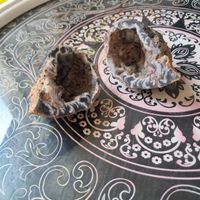 Schöne Achatscheibe geode, perfekt fuer den Herbst 🍂