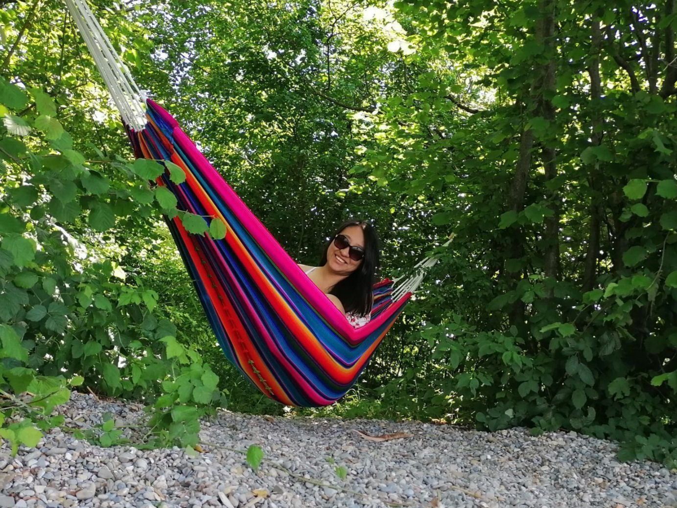 Amache: Mayan Hammock - Authentic Quality - Wool & Cotton – Nuovo e nell'imballaggio originale da Dübendorf venduto da Mayan-Dreams 4