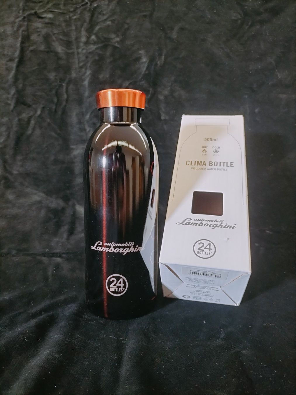 Trinkflaschen & Thermosflaschen: Lamborghini Special Edition Clima Bottle - Black – Neu (gemäss Beschreibung) aus Brüttisellen von VideoGang