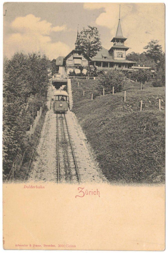 Cartoline postali: Zürich - Standseilbahn Dolder – Usato da Binningen venduto da Mountainrider