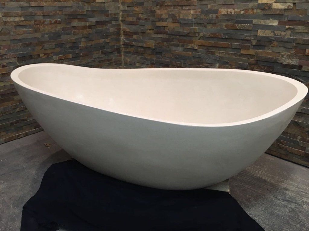 Badewannen: Badewanne Freistehend Wanne Terrazzo Stein – Neu und originalverpackt aus Daisendorf von Wohn-Kult 8
