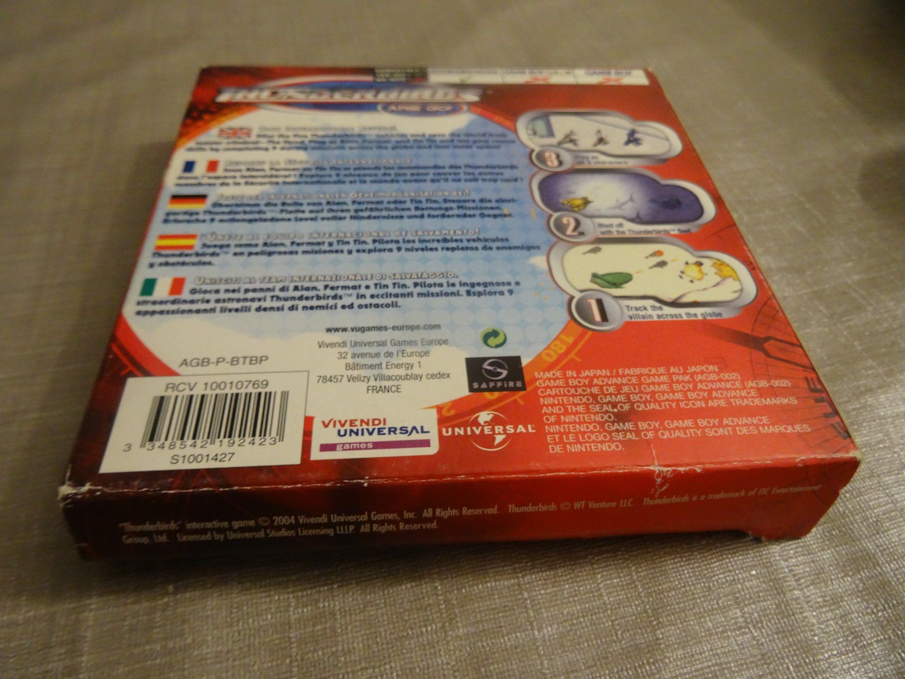 Nintendo Spiele: Thunderbirds GBA, Game Boy Advance OVP – Gebraucht aus Olten von Disc-Ausverkauf 1