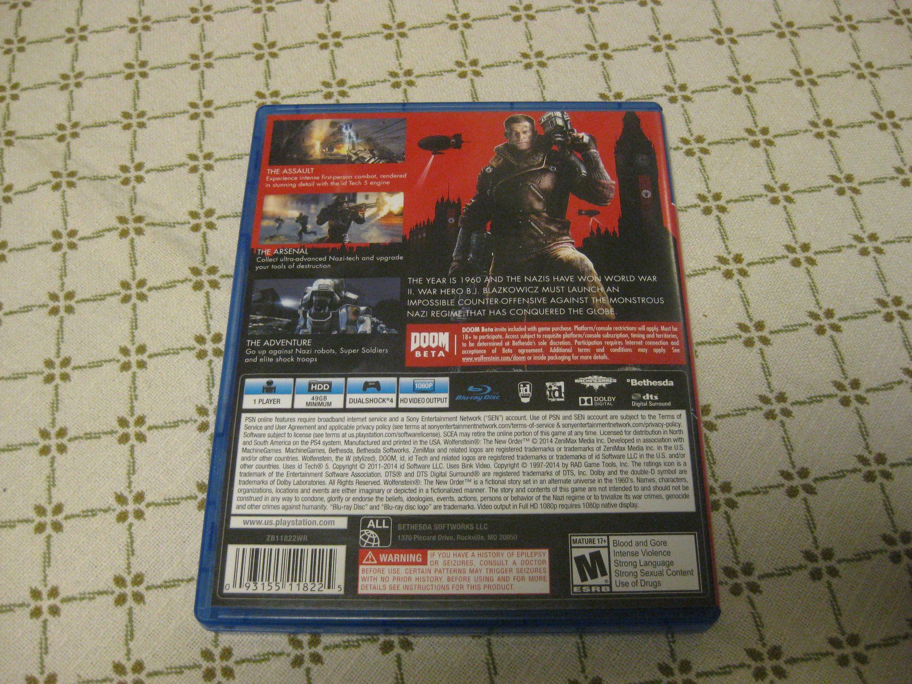 Sony Spiele: PS4 WOLFENSTEIN – Gebraucht aus Münchenbuchsee von neuwertig-gespart 4