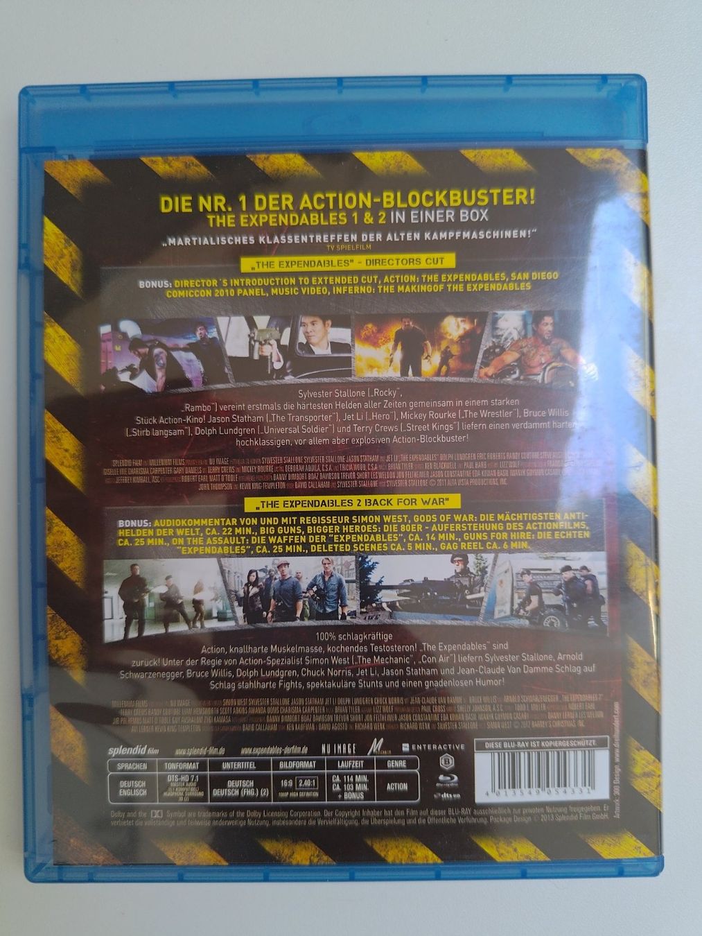 Tutti i DVDs: The Expendables 1 & 2 – Usato da Liestal venduto da Kratzilla 2