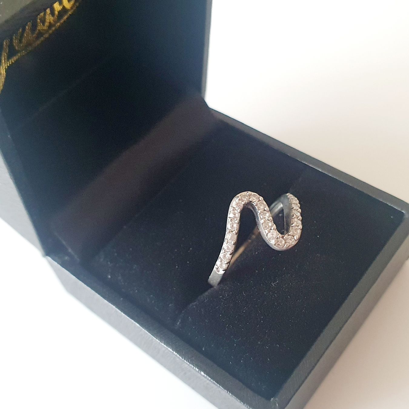 Anelli: Silber Ring 925 💍 mit Steinen, Grösse 17mm, – Usato da Kreuzlingen venduto da Wunderkiste123 4