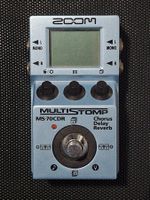 Pédale effets guitare Zoom MS-70CDR Multistomp Chorus Del...