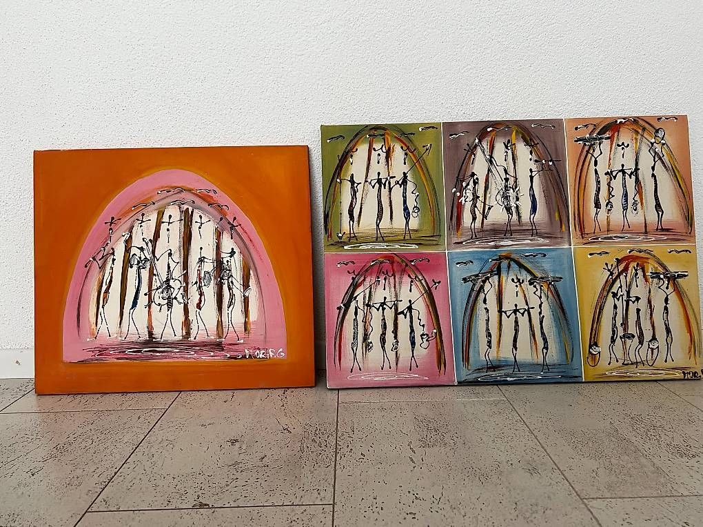 Tableaux: Kunst aus Senegal – D'occasion à Oberembrach par Herbstfreude