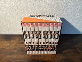 Haikyu!! Sammelbox 1 - Band 1-10 im Schuber 