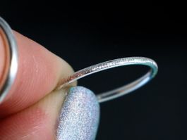 LUNA Boho Beisteckring aus Silber · alle Grössen erhältlich