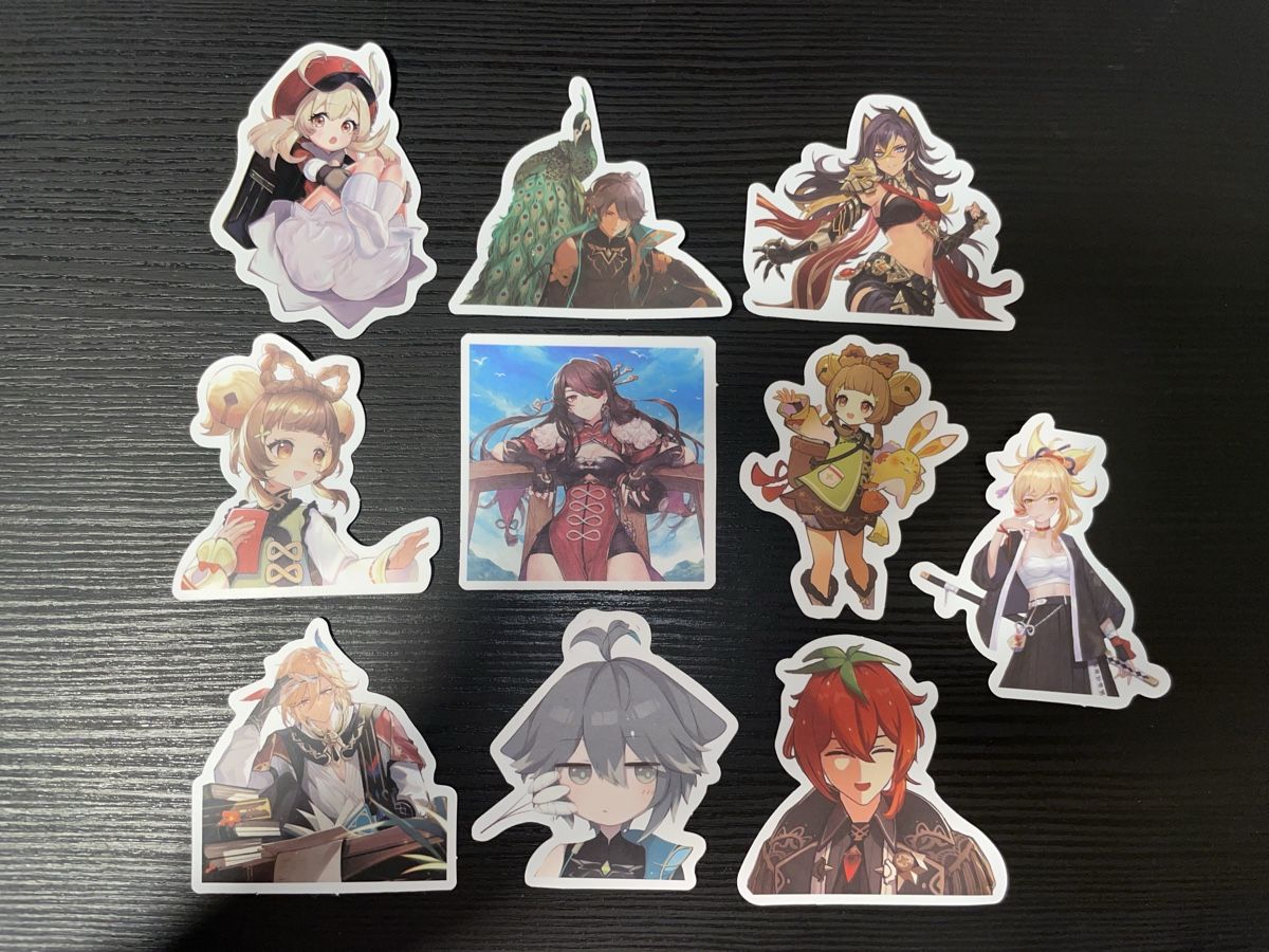 Aufkleber: Genshin Impact Sticker 50Stk. – Gebraucht aus Glattfelden von Aura_X 4