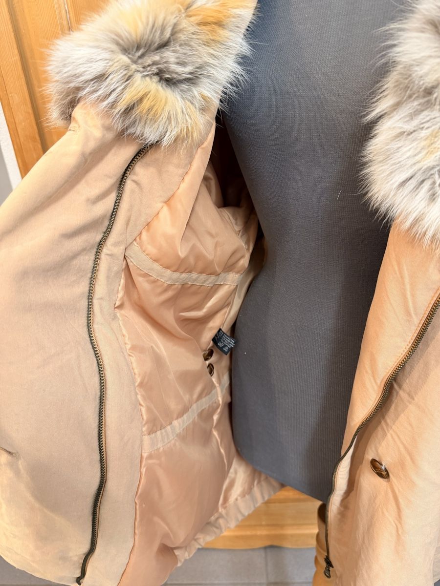 Giacche: Parka mit Kunstfellkragen Beige Gr. S – Usato da Rorschach venduto da nan_8rts 3