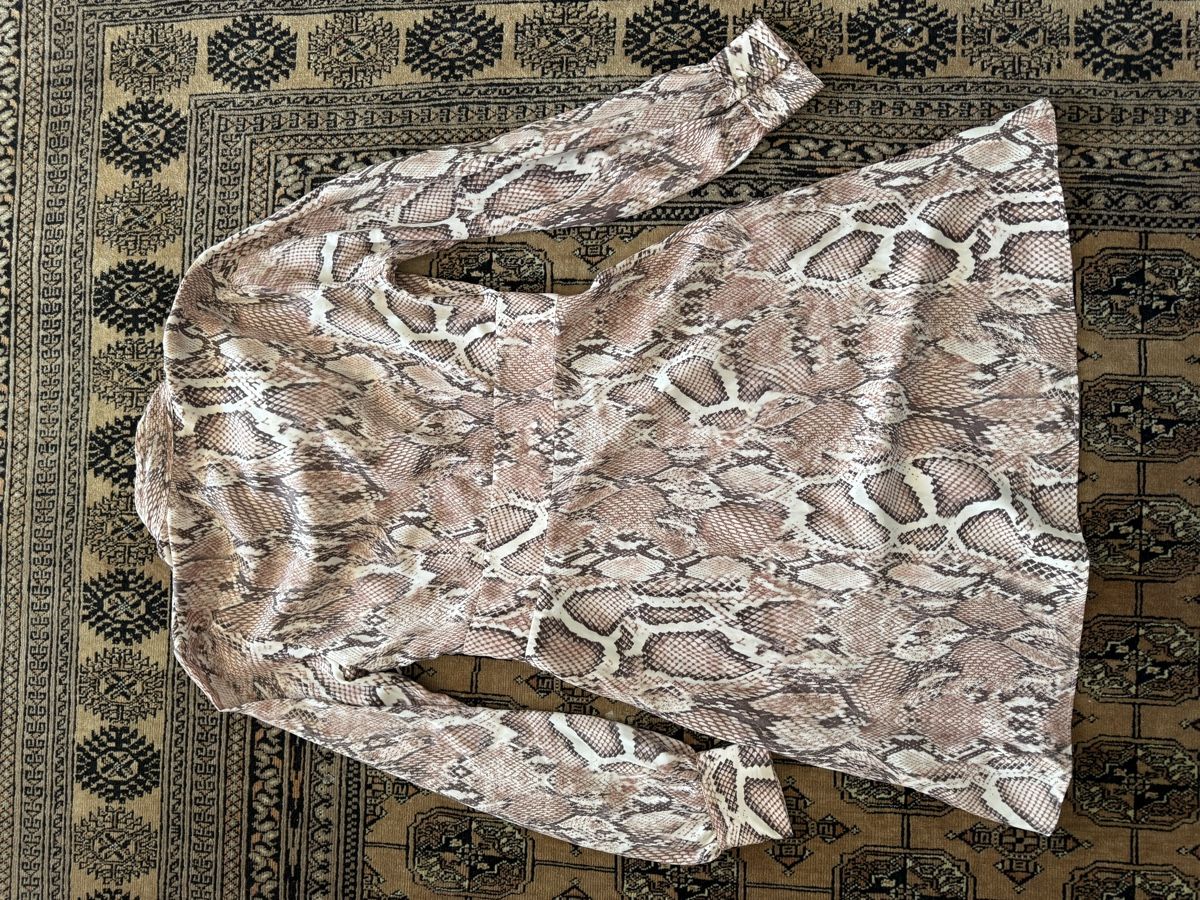 Robes: River Island Kleid, Schlangenmuster, Gr. 36, Python – D'occasion à Locarno par Ery02 1