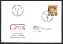 Sonderbrief OMS 23 Assemblée Mondiale Santé Genève 7.5.1990