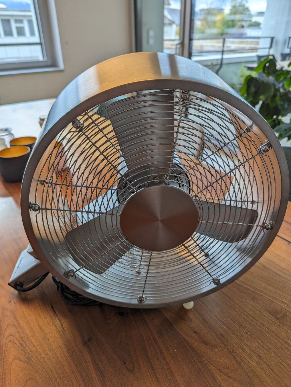 Stadler Form Luftreiniger: Stadler Form Ventilator Q aus Edelstahl – Gebraucht aus Cham von  3