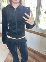 vintage juicy couture trackjacket black