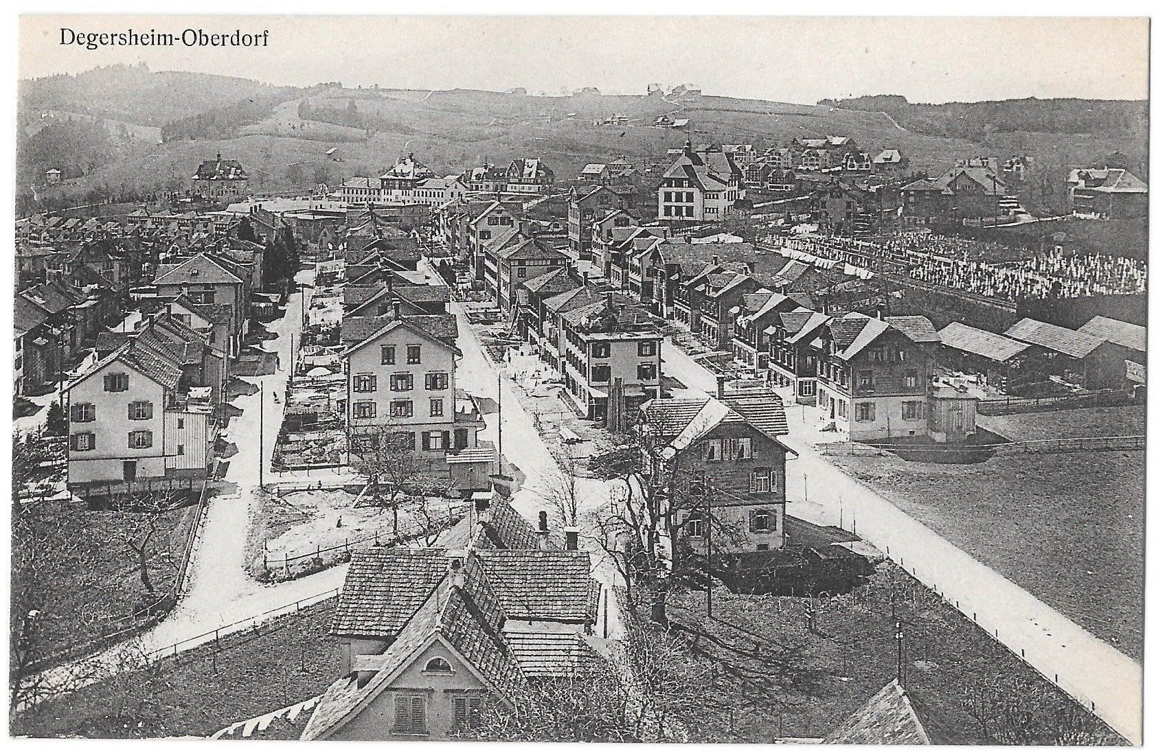 Cartoline postali: Degersheim Oberdorf – Usato da Olten venduto da clotaldi