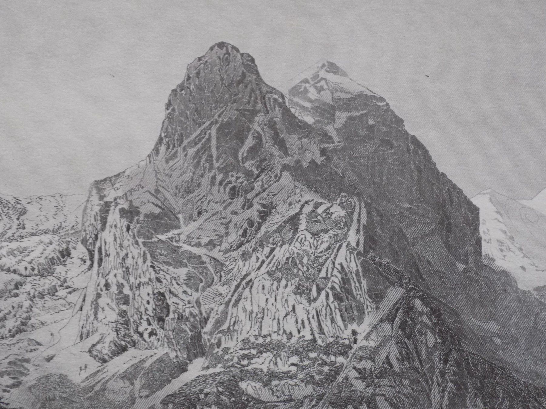 Gravures: Wellhorn Wetterhorn – D'occasion à Risch par Rischli15 7