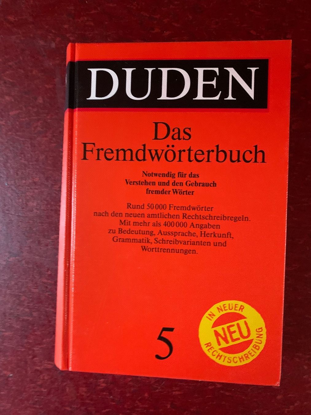 Libri: Duden das Fremdwörterbuch – Usato da Wiggen venduto da Antoniotto
