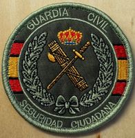 Badge Guardia civil - Espagne