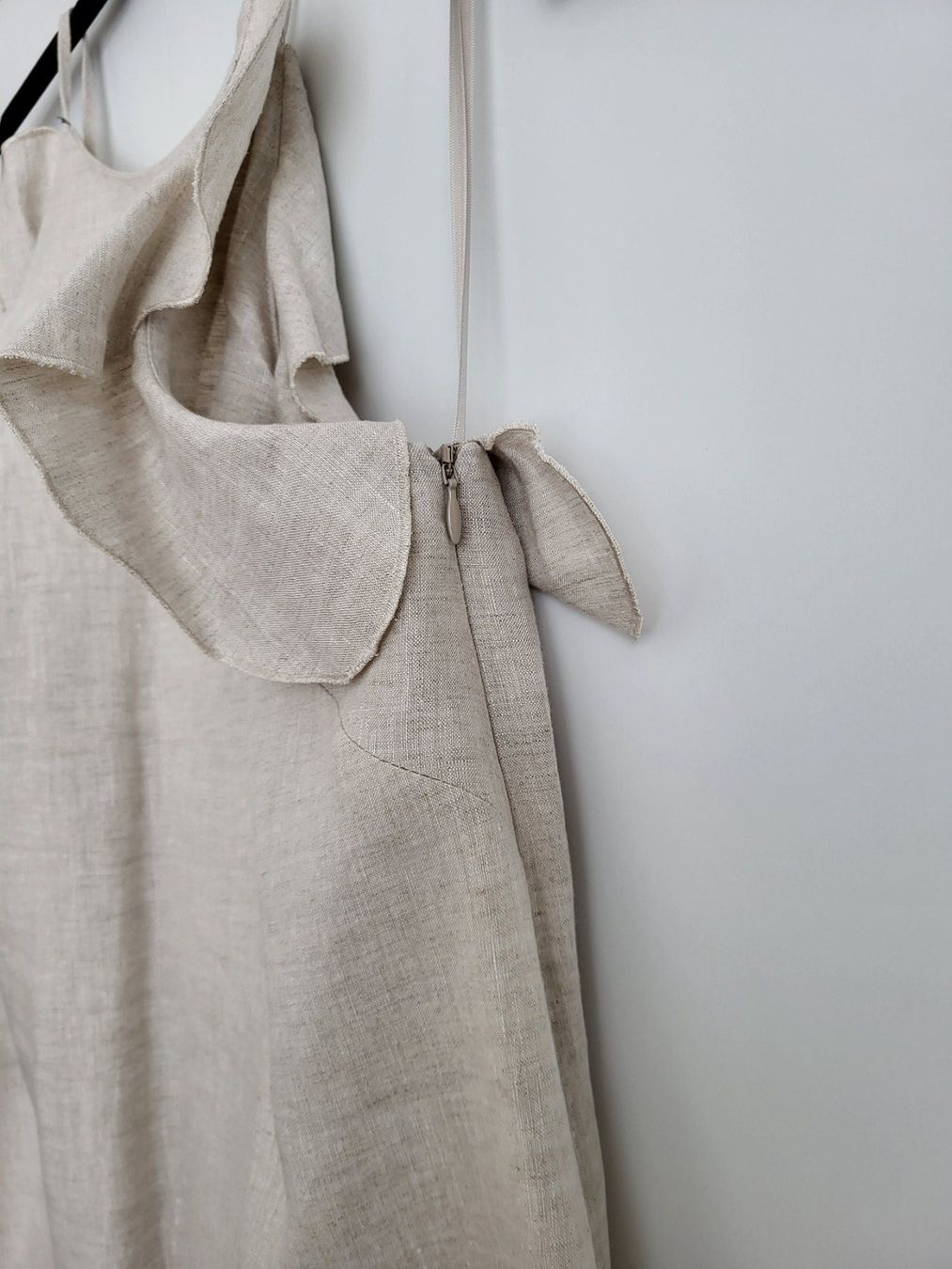 Mango Completi & Tailleur: Mango Damen Blazer&Kleid, Gr. M - beige, 100% Leinen – Usato da Baar venduto da clar6 7