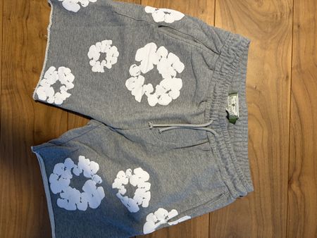 American Denim Flower Shorts - Summer Outfit, Size M