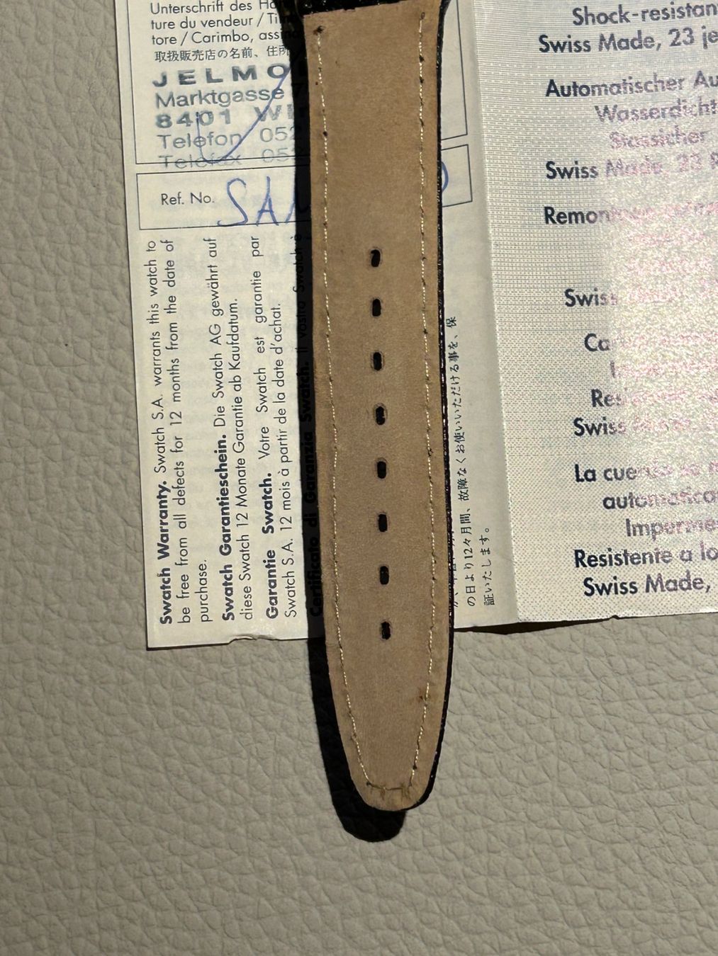 Swatch Uhren: SAM400 Swatch Rappongi Automatic Vintage – Neu (gemäss Beschreibung) aus Basel von arm_gf7p 7