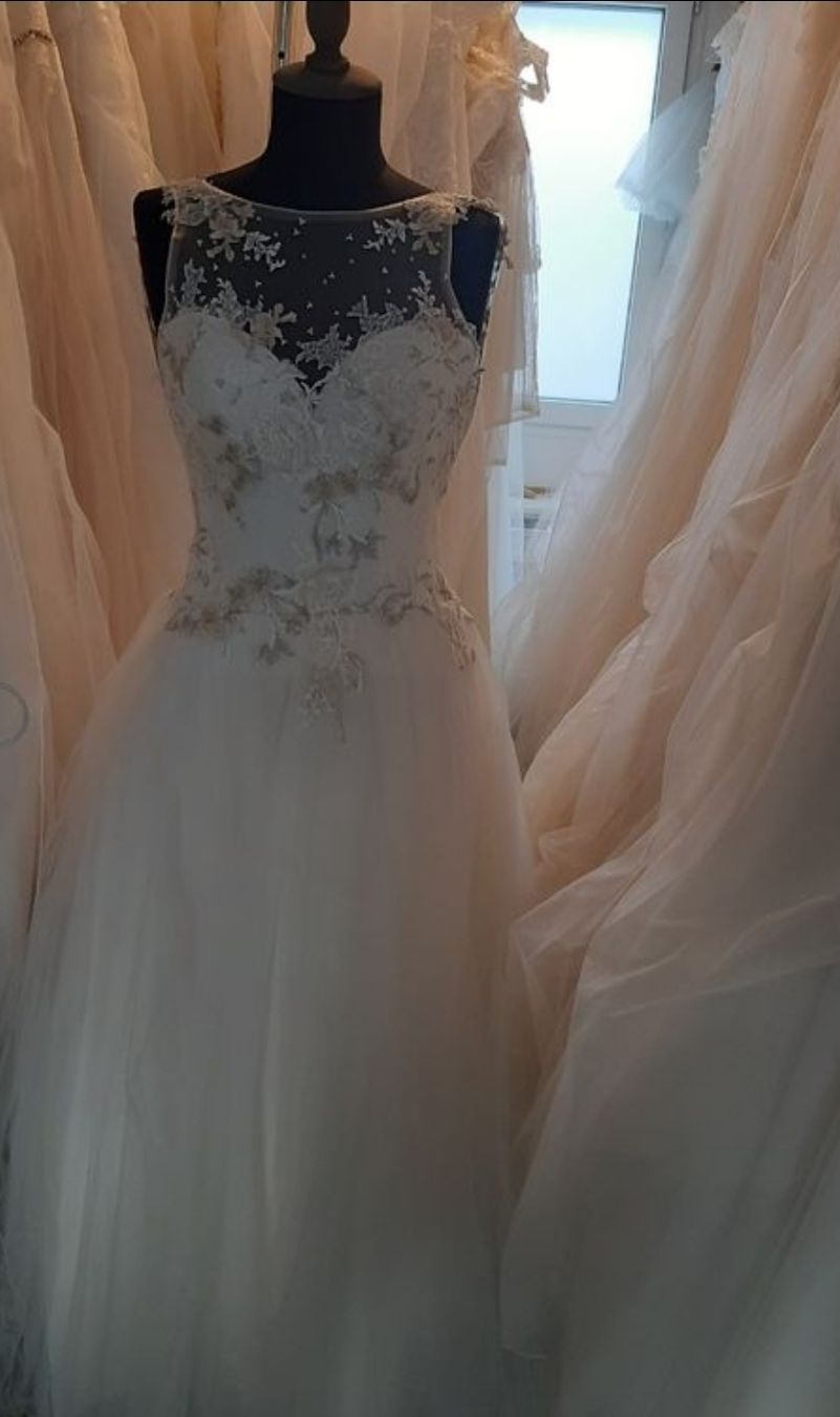 Vestiti: Brautkleid Papillon Gr. 34 – Usato da Montlingen venduto da Eifach_nur_Bellinda