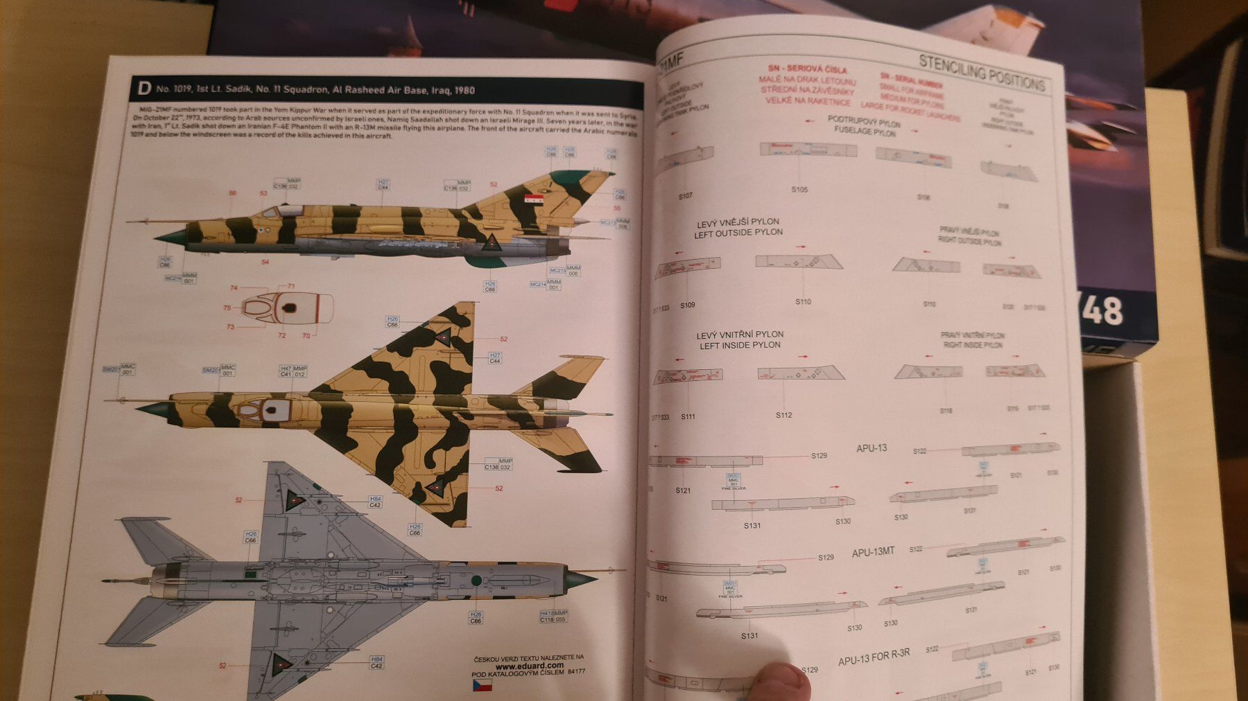 Kit di modellismo & Modellini statici: 1:48 MiG-21 MF - Eduard 84177 – Nuovo (secondo la descrizione) da Bassersdorf venduto da jackbmw 5