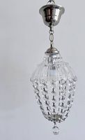 Hängeleuchte/Pendellampe, Glas, Denmark, Kristalloptik