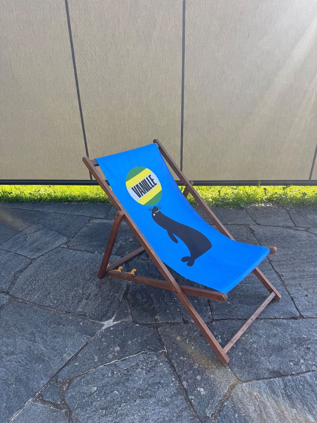 Stühle: Klapp-Sonnenstuhl Migros Seelöwe – Neu (gemäss Beschreibung) aus Kestenholz von cvx_889vv 3