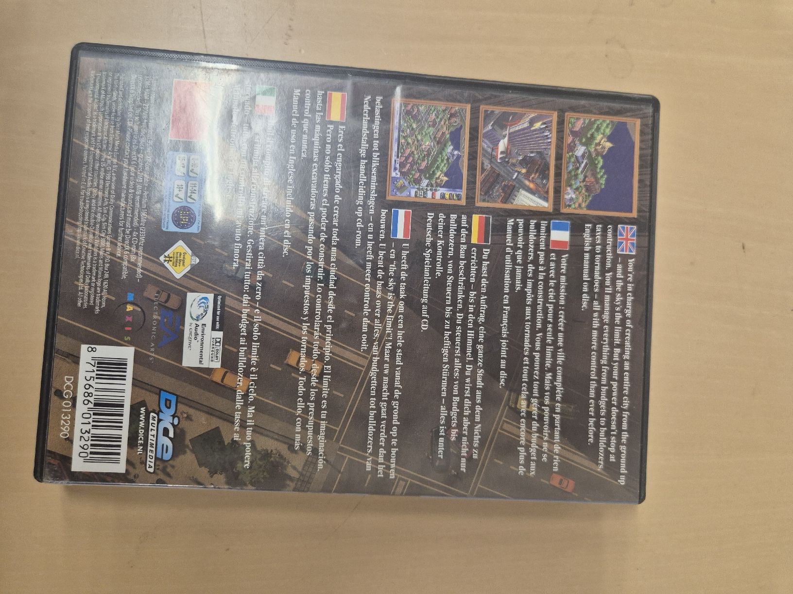 Giochi: Sim City 3000 - PC Game - CD-ROM -Selten! – Usato da Tuggen venduto da Santasbag 1