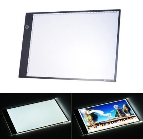 Himimi LED Leuchttisch A3 Leuchtplatte Light Pad LED Zeichnung Pad