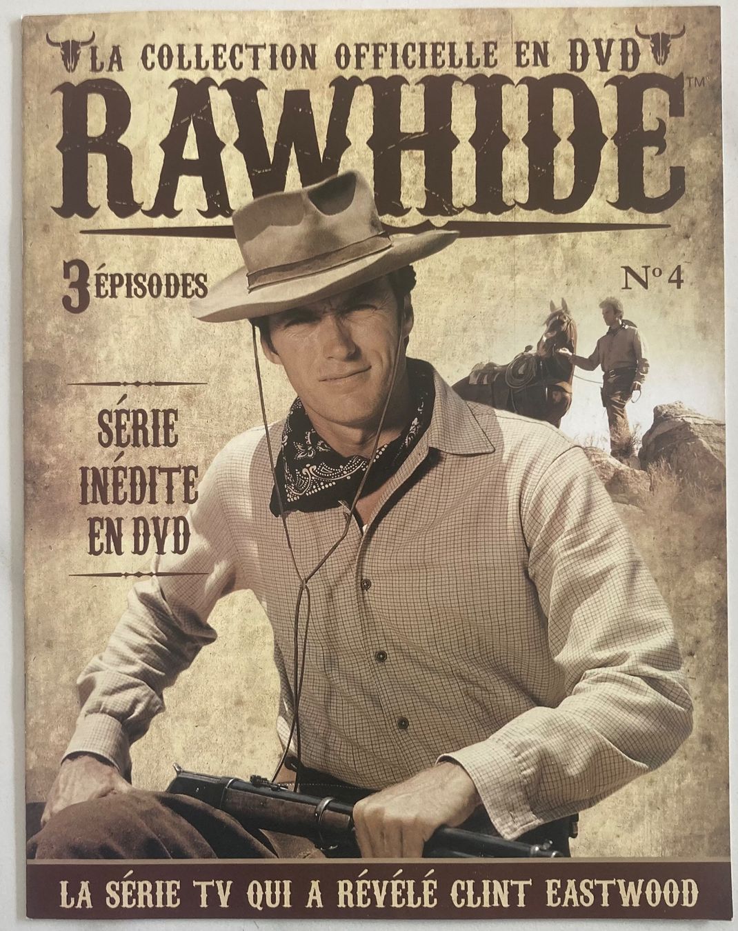 Tutti i DVDs: CLINT EASTWOOD - RAWHIDE N°4 – Usato da Poliez-Pittet venduto da Newtown-Records 1