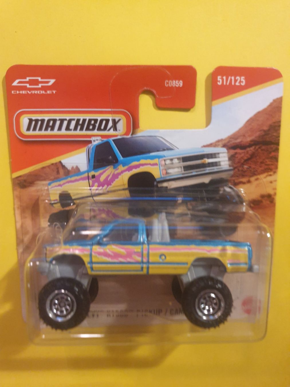 Matchbox Modellini d'auto: Matchbox CHEVY K1500 PICKUP – Nuovo e nell'imballaggio originale da Oftringen venduto da Rotor 1