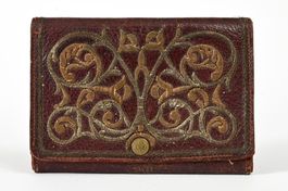 Antikes osmanisches Porte-feuille mit Stickerei, Orient