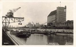 Basel Rheinhafen kleinhuningen