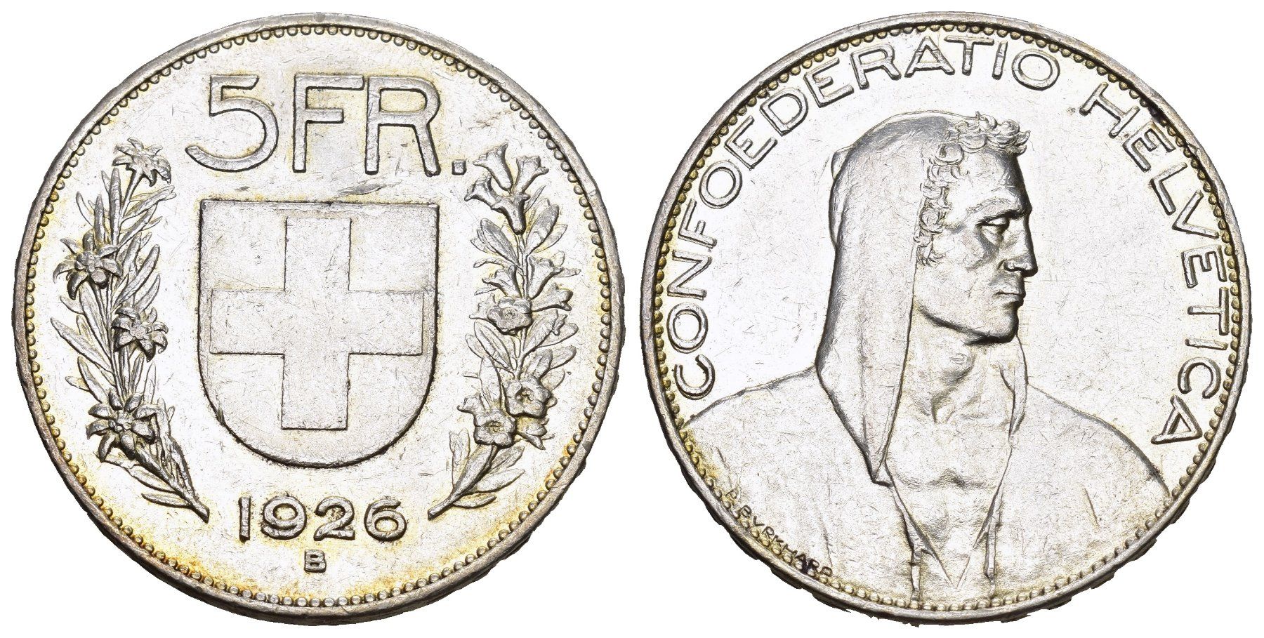 Alle Münzen: Schweiz 1926 – Gebraucht aus Bern von numismatictops