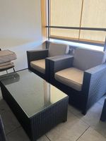 Summer Garden Furniture Set - 2 Chairs, Sofa, Table ☀️