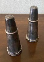 Salz- u. Pfefferstreuer versilbert made in Sheffield England