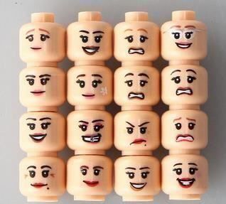 Statuette: 16 têtes de rechange pour figurines – Nuovo e nell'imballaggio originale da Gurmels venduto da Swisspod