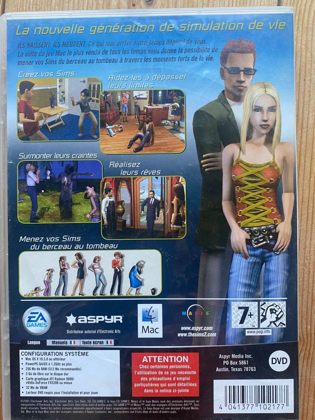Giochi: Les Sims 2 (5 volumes, version Mac, Aspyr) – Usato da Rochefort venduto da Philen292 7
